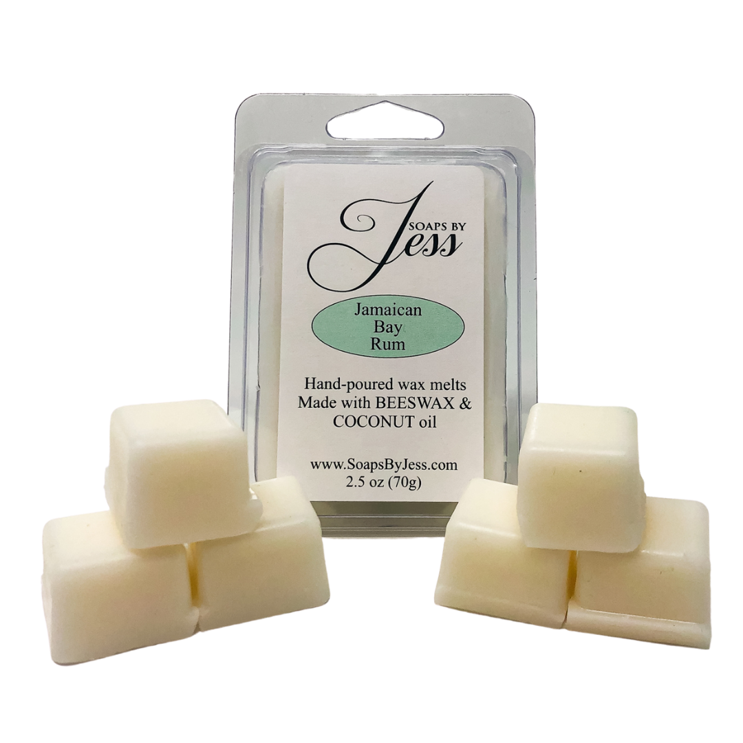 Jamaican Bay Rum Beeswax & Coconut Oil Melts