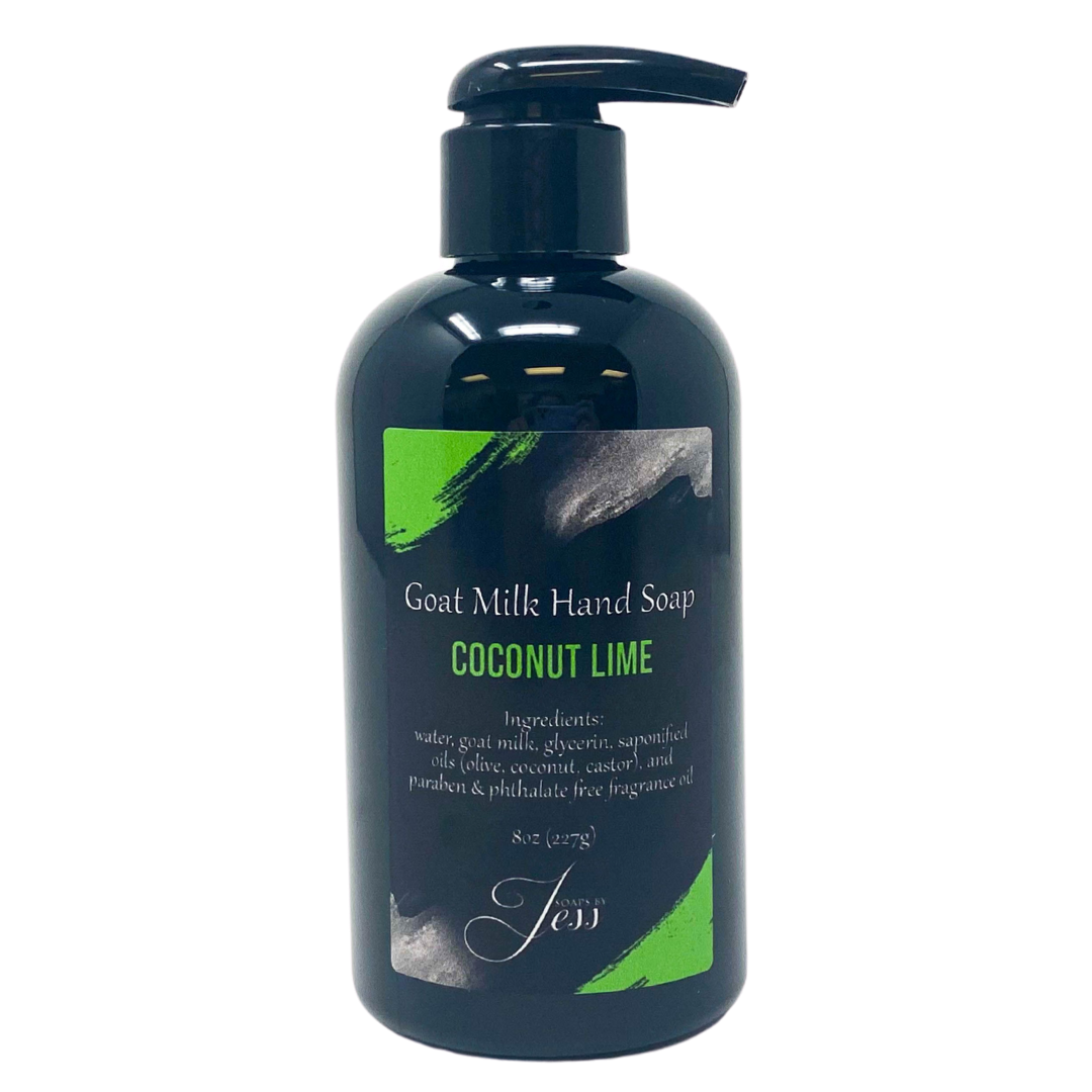 Coconut Lime Goat Milk Hand Soap