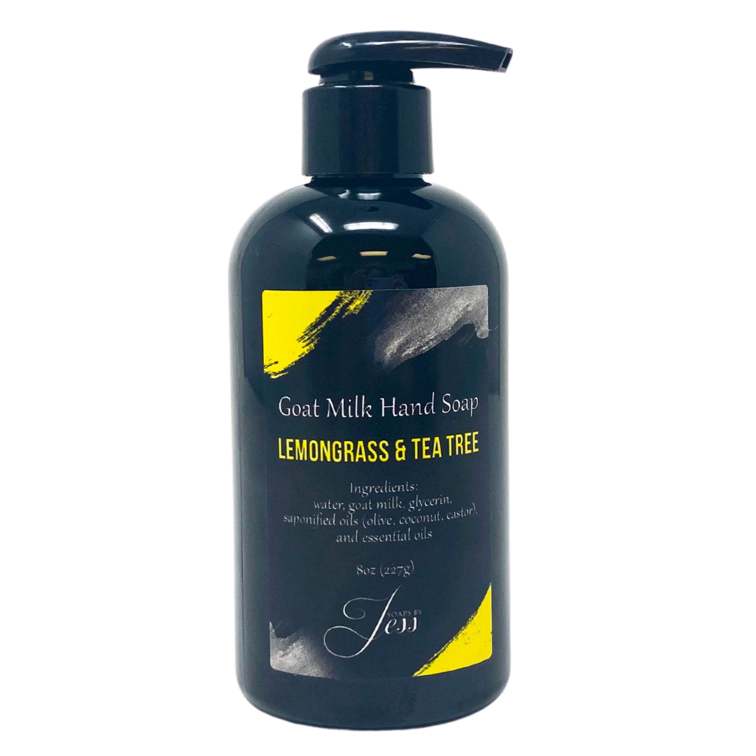 Lemongrass and Tea Tree Goat Milk Hand Soap