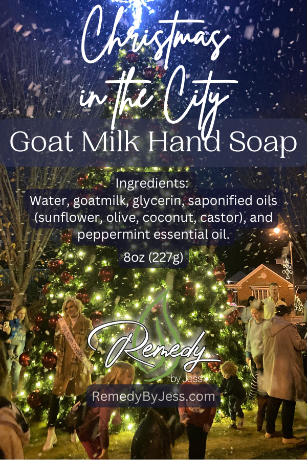 **PRE-ORDER ONLY** Christmas in the City Goat Milk Hand Soap