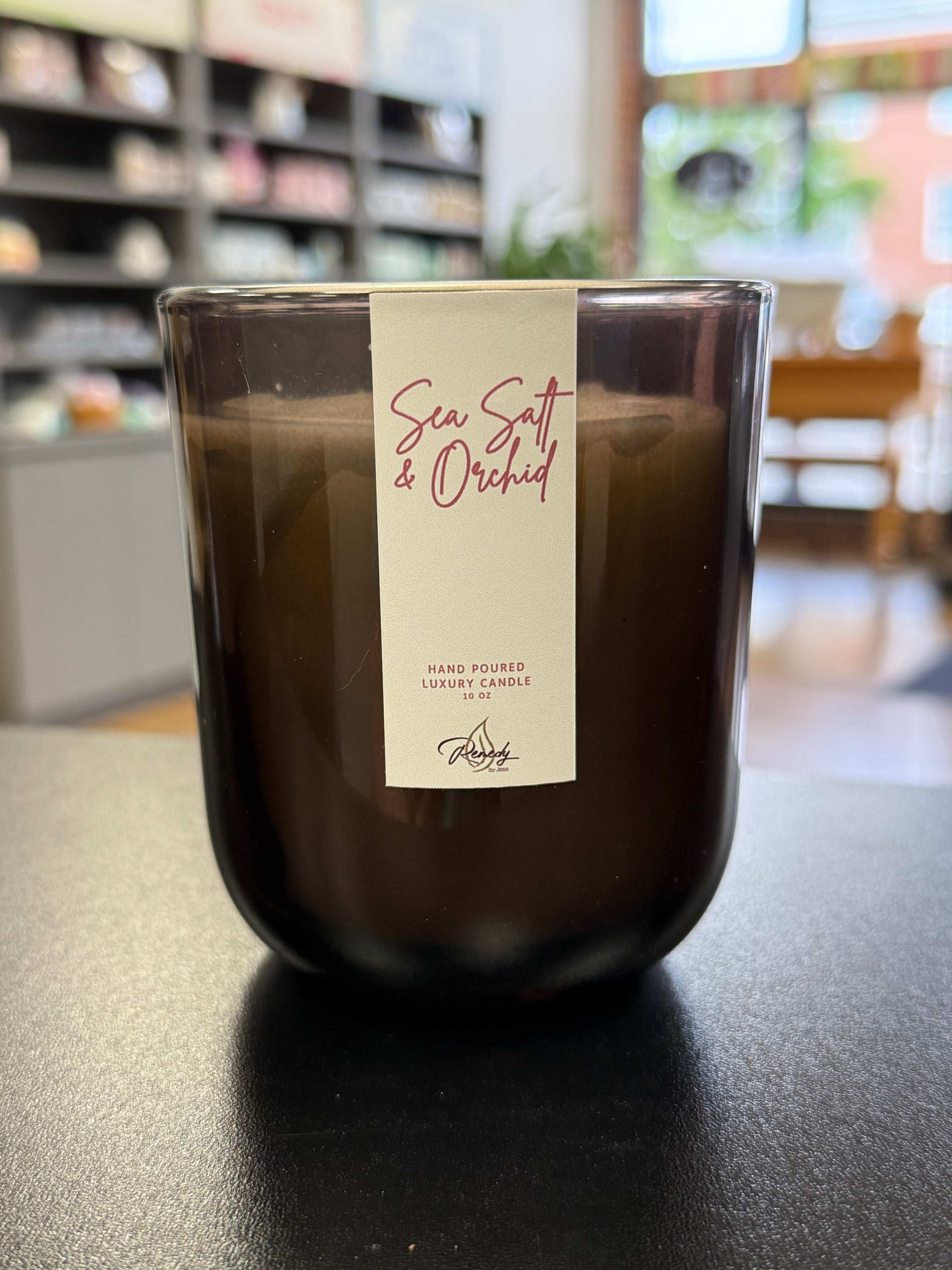 Sea Salt & Orchid Luxury Candle