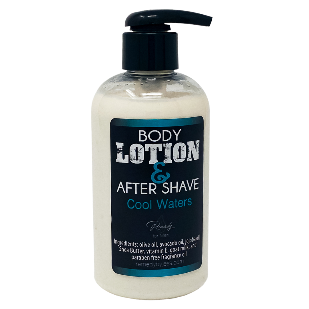 Cool Waters Men's Body Lotion & After Shave