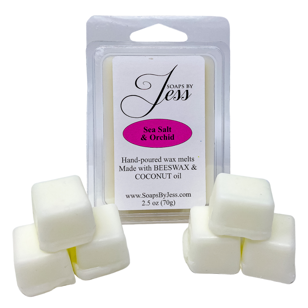 Sea Salt & Orchid Beeswax & Coconut Oil Melts *Seasonal*