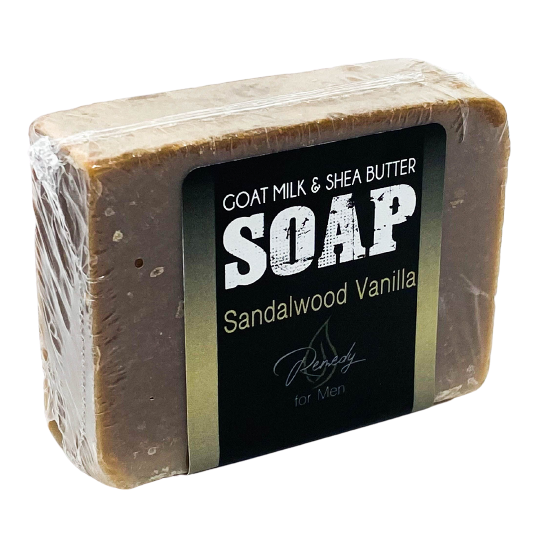 Sandalwood Vanilla Men's Body Soap