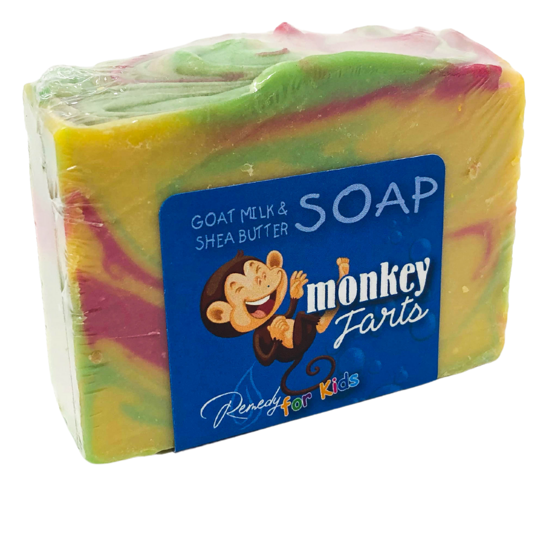 Monkey Farts Goat Milk & Shea Butter Soap