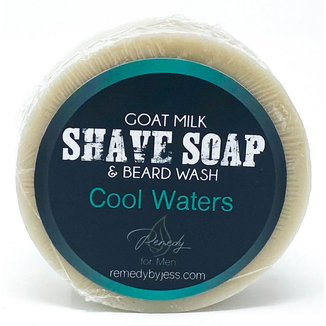 Cool Waters Shave Soap & Beard Wash