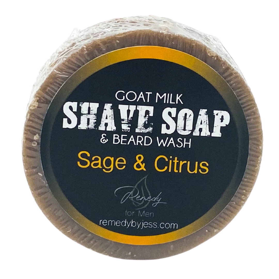 Sage & Citrus Shave Soap & Beard Wash
