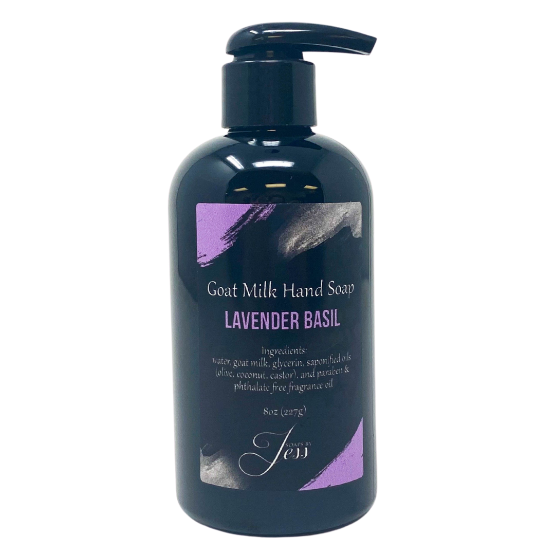 Lavender Basil Goat Milk Hand Soap
